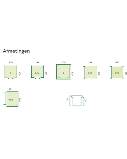 QBH2S 300X300 + EXTENSIE 300