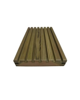 Terrasplank drukgeimpregneerd grenen 145 x 28 mm