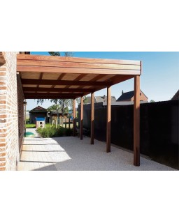 Aanbouw carport modern