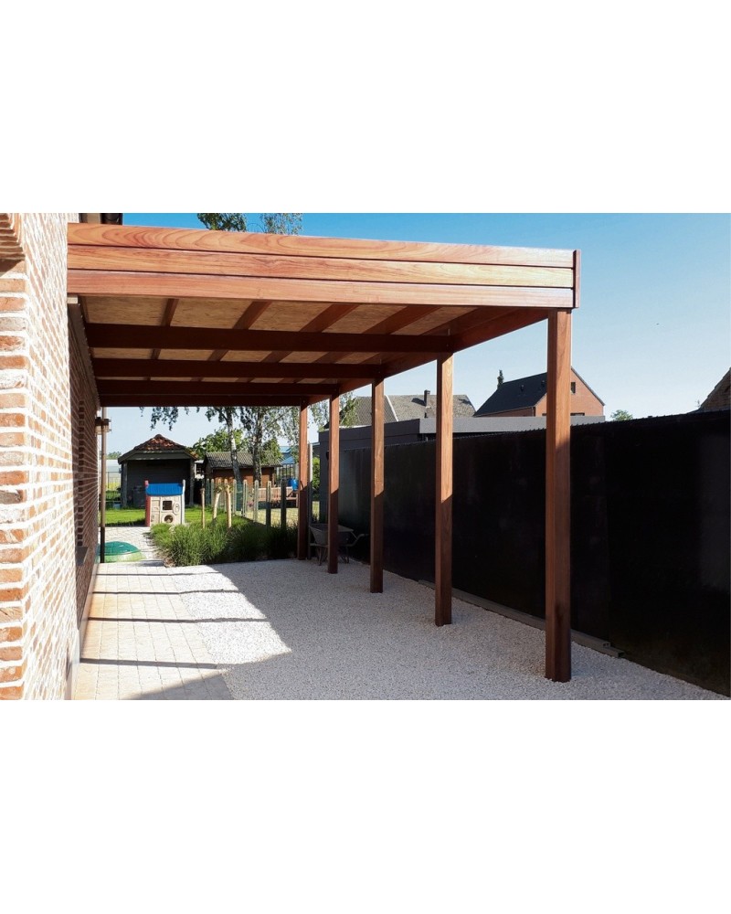Aanbouw carport modern
