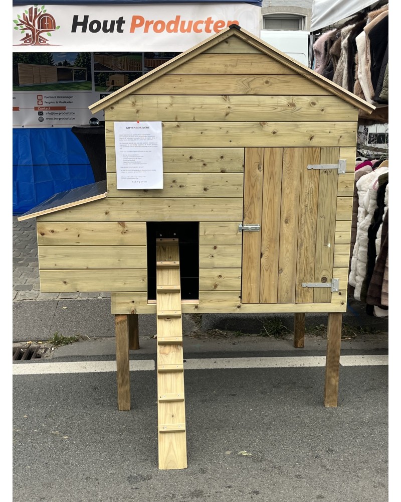 Kippenhok Kobe – Gemonteerd voor 6 tot 8 Kippen | BW-products