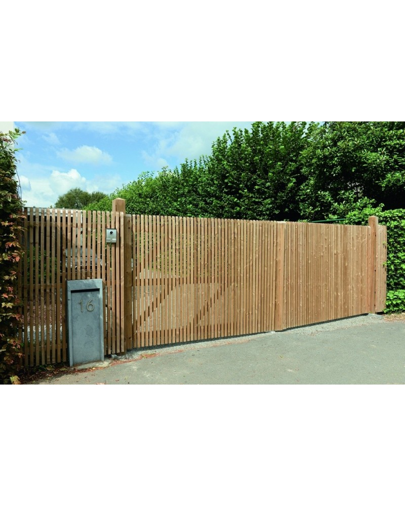 Patio poort verticaal