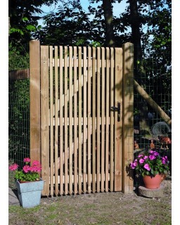 Patio poort verticaal