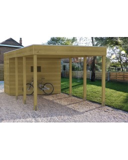 Vrijstaande Carport Modern