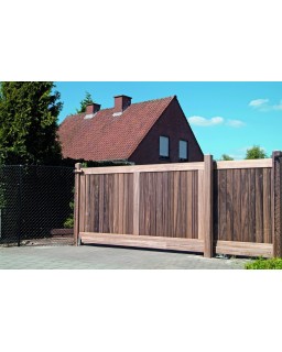 Schuifpoort zwevend Hoog