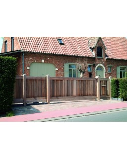 Schuifpoort zwevend laag