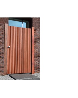 Draaipoort voor schuifpoort