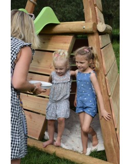 Tipi met dubbele schommel