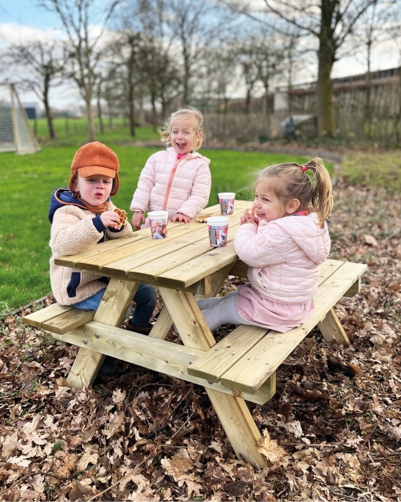 Kinderpicknicktafel deluxe