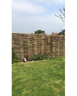 Gevlochten hazelaar scherm