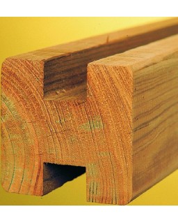 Gleufpalen drukgeimpregneerd grenen