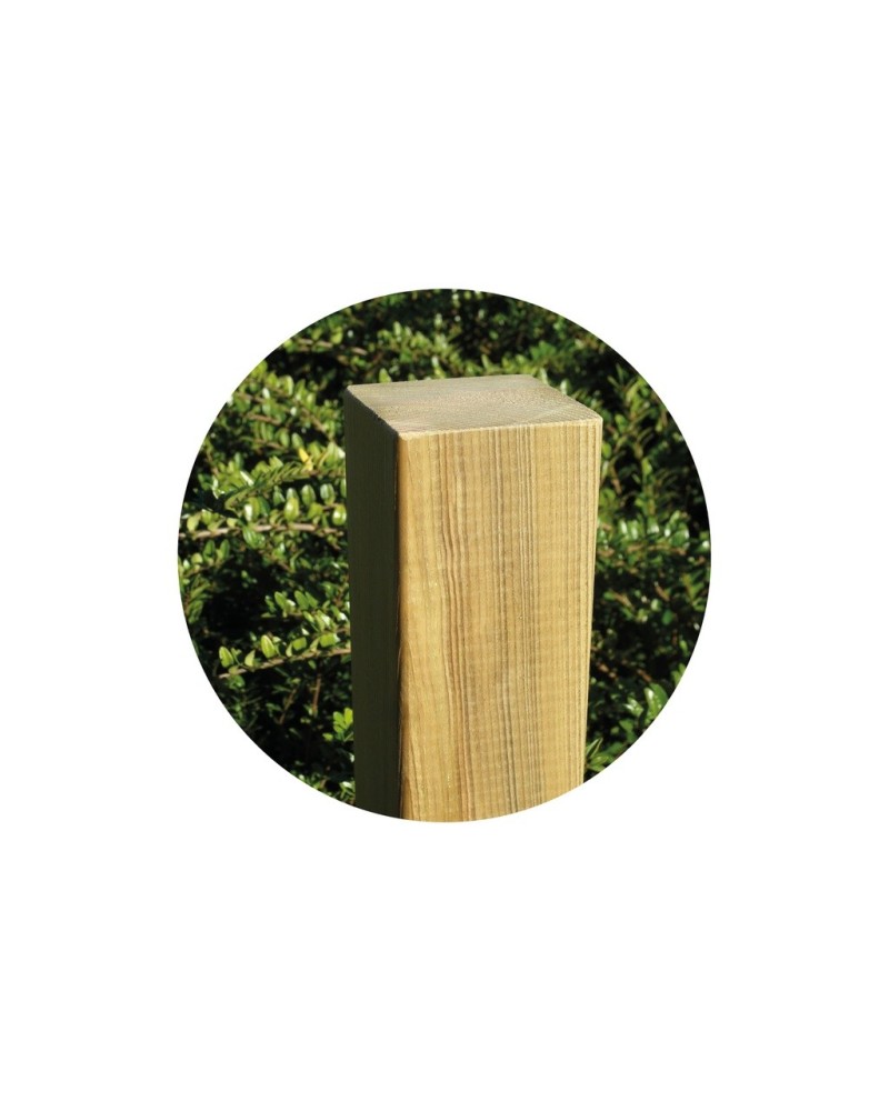 Ongepunte vierkantpaal RNG