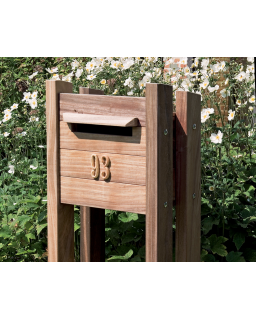 Mercurius brievenbus padouk