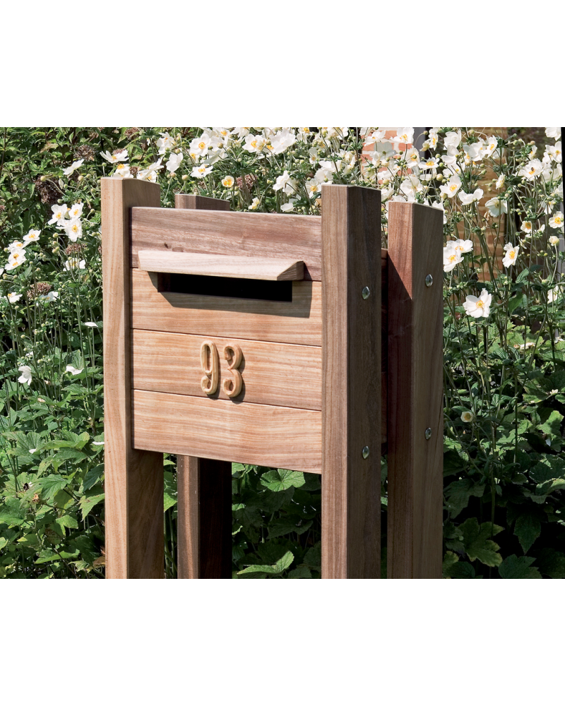 Mercurius brievenbus padouk