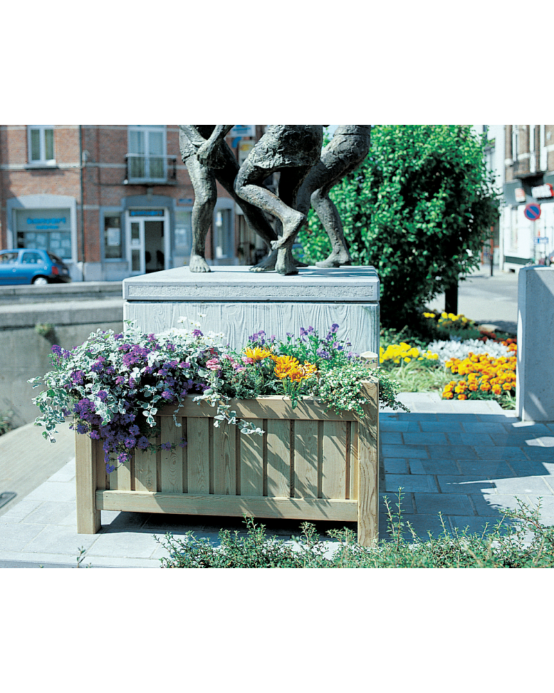 Bloembak pen en gat verbinding