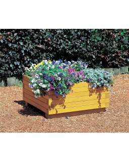 Bloembak uit balkjes