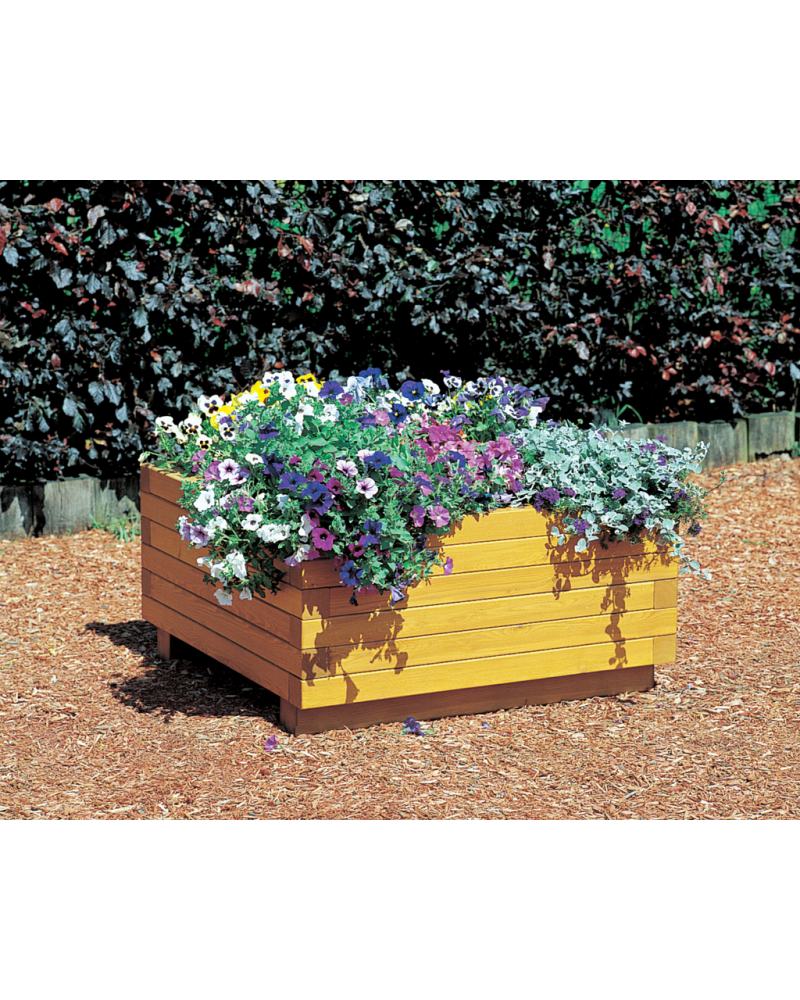 Bloembak uit balkjes