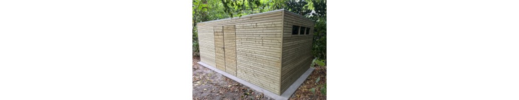 Tuinhuis 28 mm wanden: Robuust & Duurzaam