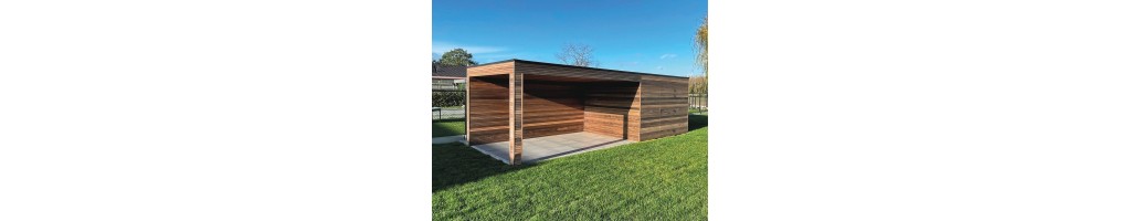 Bijgebouw Collectie Vaja: Exclusieve Houten Bijgebouwen